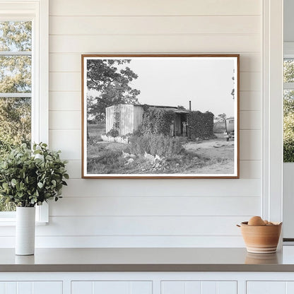 Vintage Home of Unemployed Oil Worker Seminole Oklahoma 1939