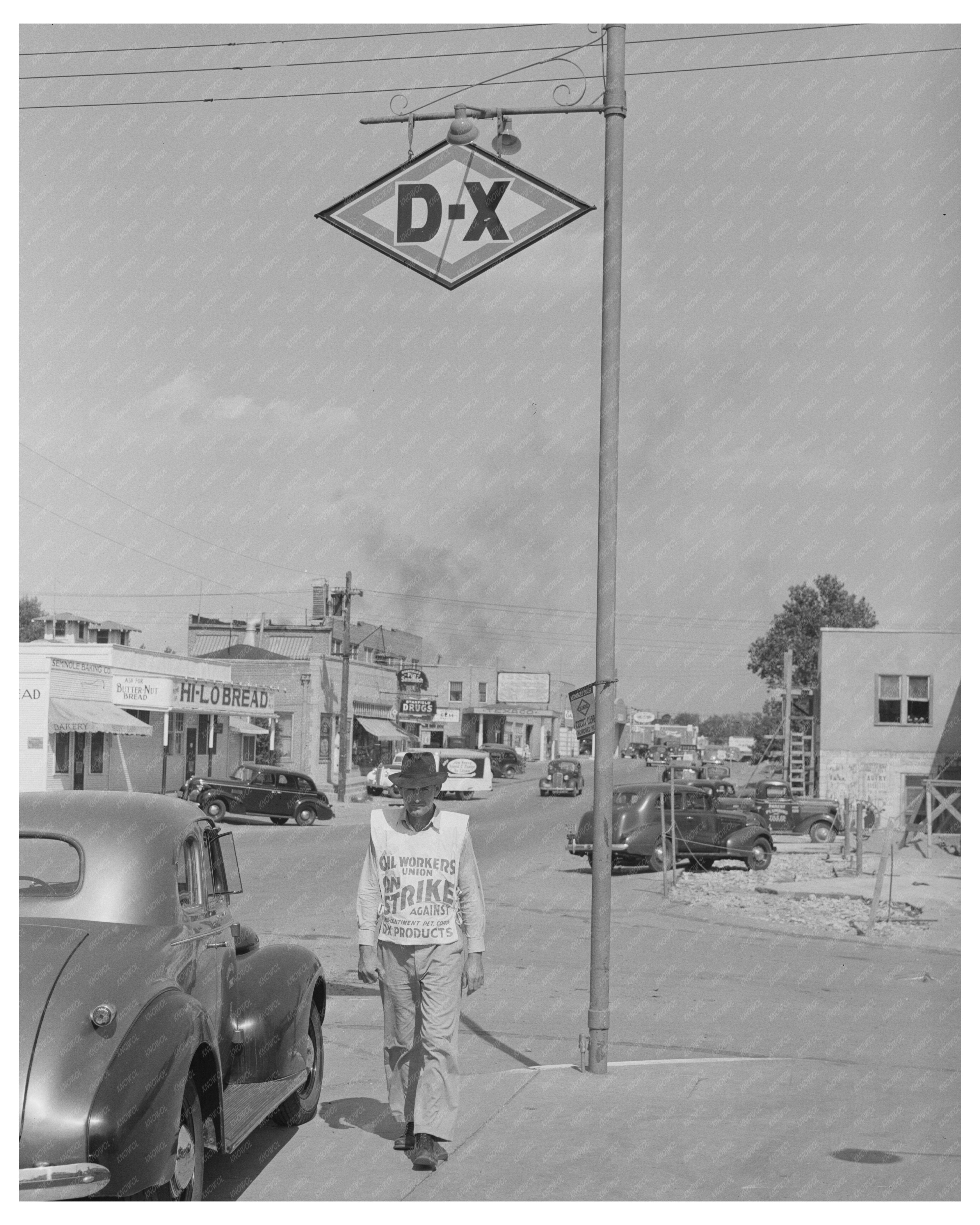 1939 Oil Workers Union Strike in Seminole Oklahoma
