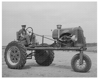 1939 Vintage Tractor Loan for German-Russian Family Kansas