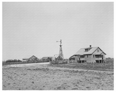Farmstead of William Rall Kansas August 1939
