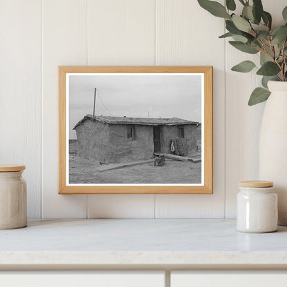 Sod House of the Schoenfeldts Sheridan County Kansas 1939