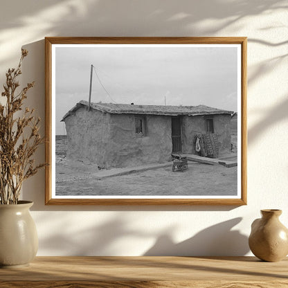 Sod House of the Schoenfeldts Sheridan County Kansas 1939