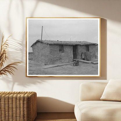 Sod House of the Schoenfeldts Sheridan County Kansas 1939