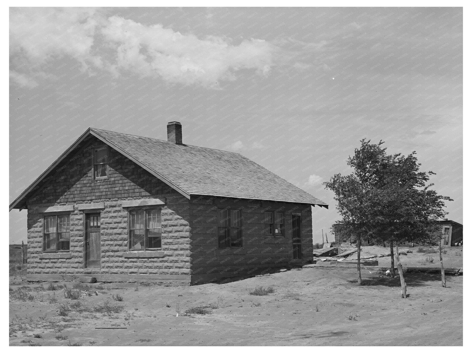 Home of Mr. Bosley Baca County Colorado 1939