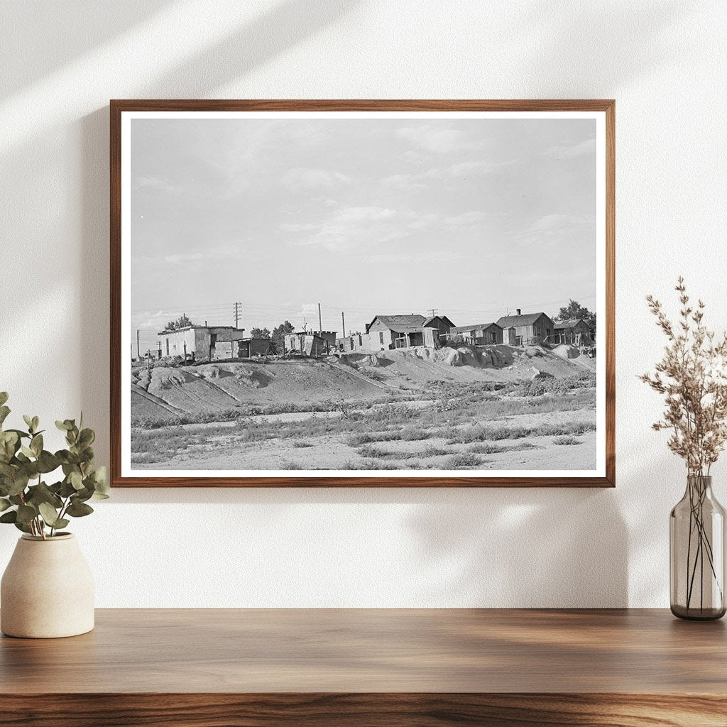 Living Quarters of Mexican Families in La Junta 1939