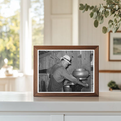 Milk Separator Operation in Baca County Colorado 1939