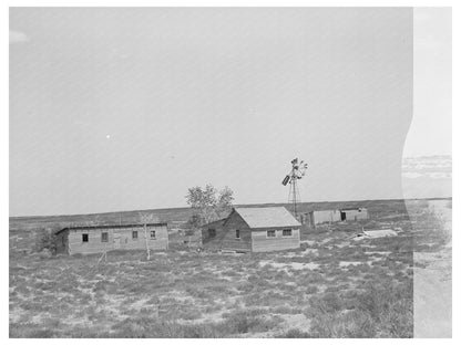 Abandoned Farm Near Syracuse Kansas September 1939