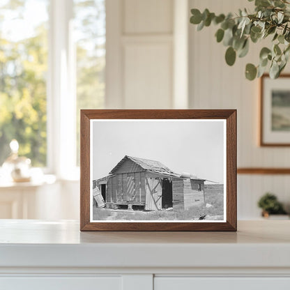 Shed on Abandoned Farm in Kansas September 1939