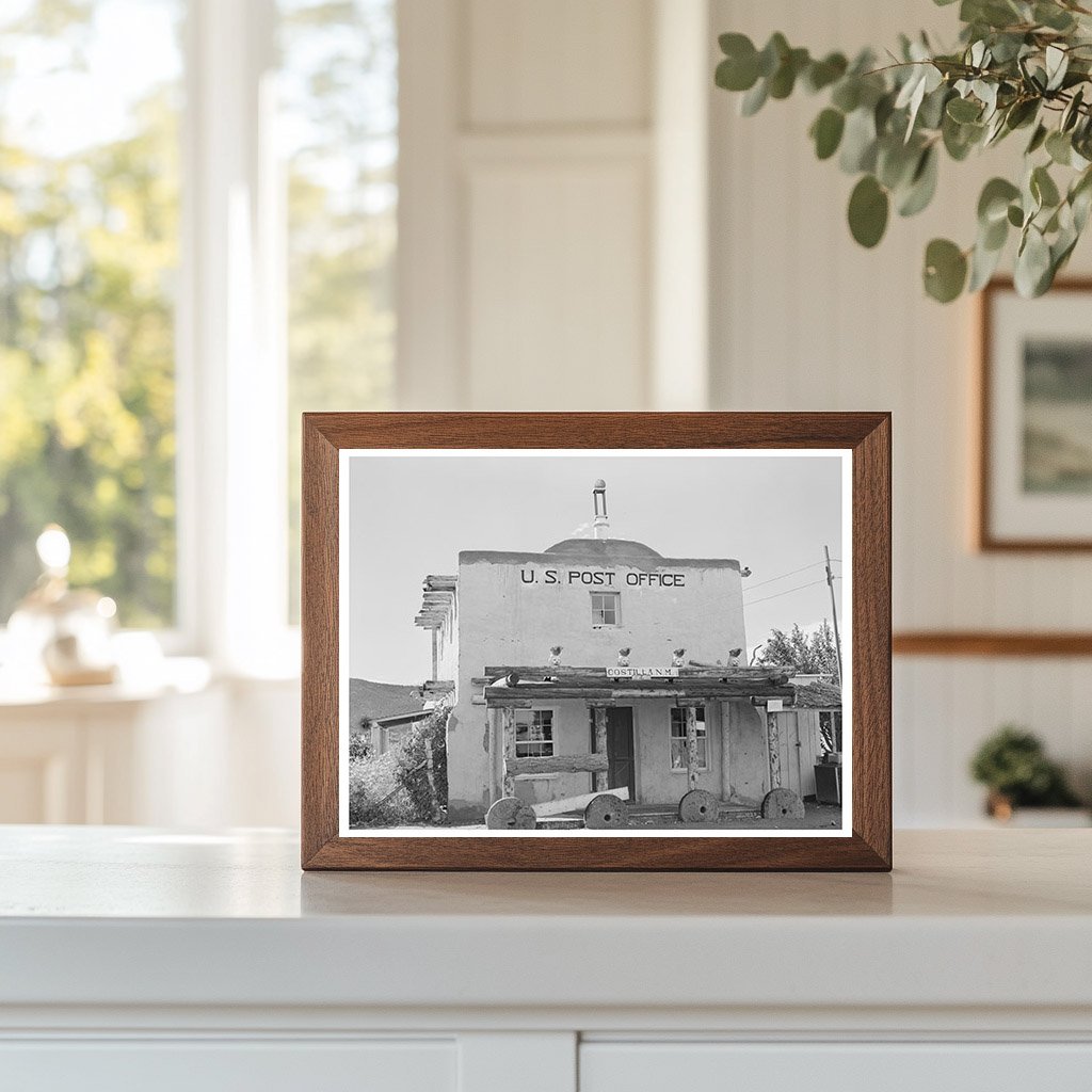Post Office in Costilla New Mexico September 1939
