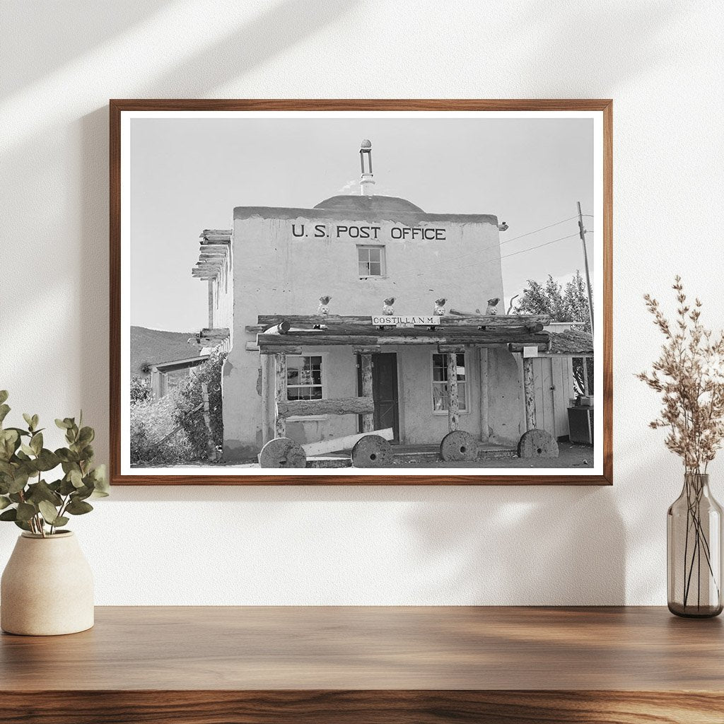 Post Office in Costilla New Mexico September 1939