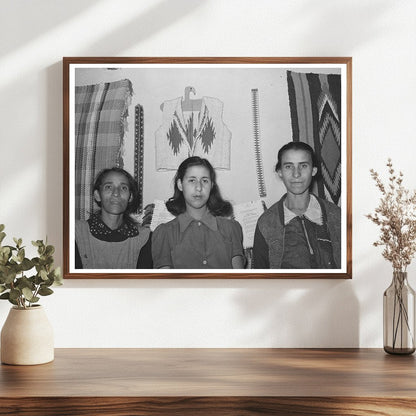 WPA Weaving Project in Costilla New Mexico 1939