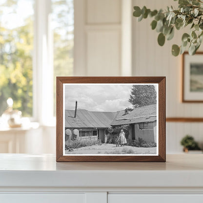 Spanish-American Farm Home in Questa New Mexico 1939