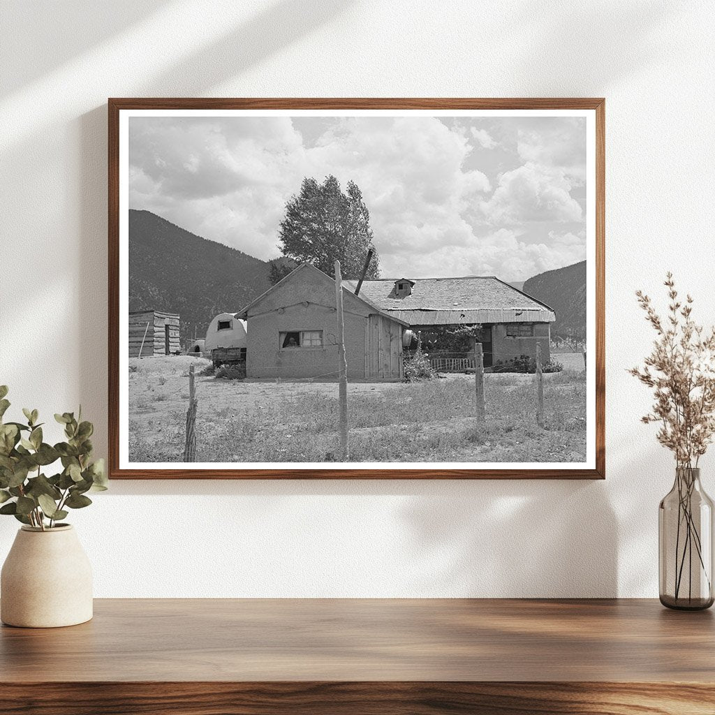 Spanish-American Farmhouse Questa New Mexico 1939