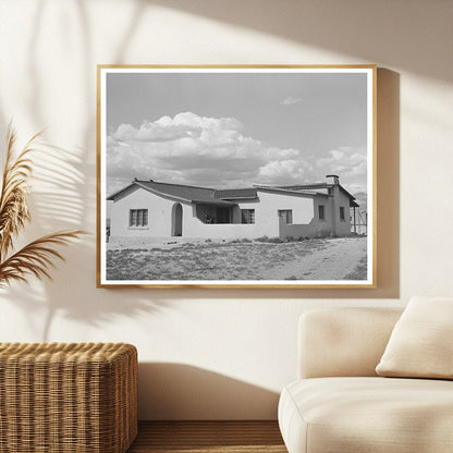 Spanish-American Home in Taos New Mexico 1939
