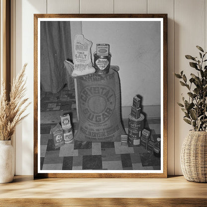 Spanish-American Client Shopping in Taos New Mexico 1939