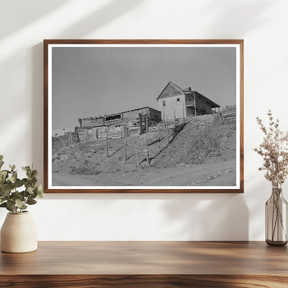 Barn and House in Questa New Mexico September 1939