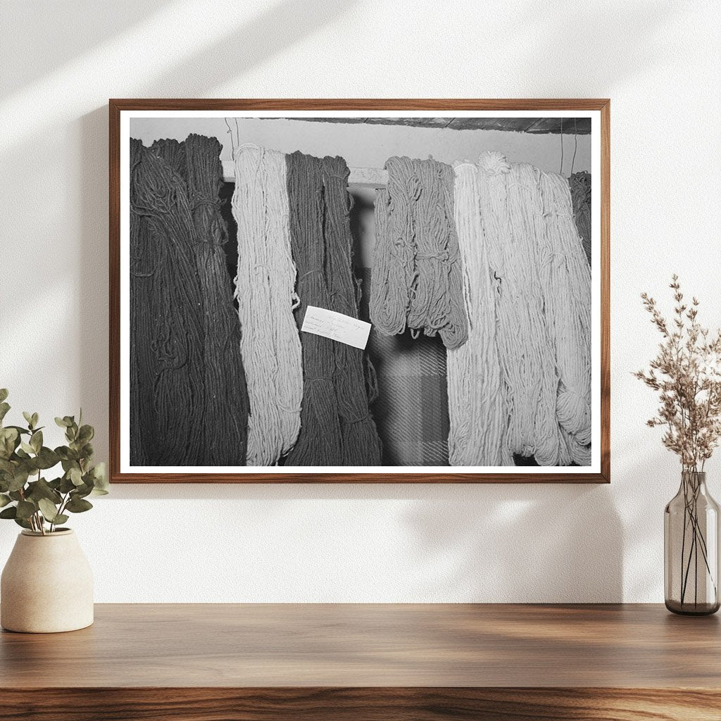 Woolen Thread Skeins from WPA Project Costilla 1939