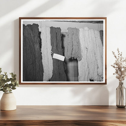 Woolen Thread Skeins from WPA Project Costilla 1939