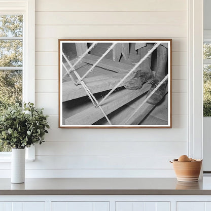 Spanish-American Woman Weaving Loom September 1939