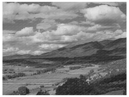 Irrigated Valley Near San Cristobal New Mexico 1939