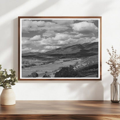 Irrigated Valley Near San Cristobal New Mexico 1939