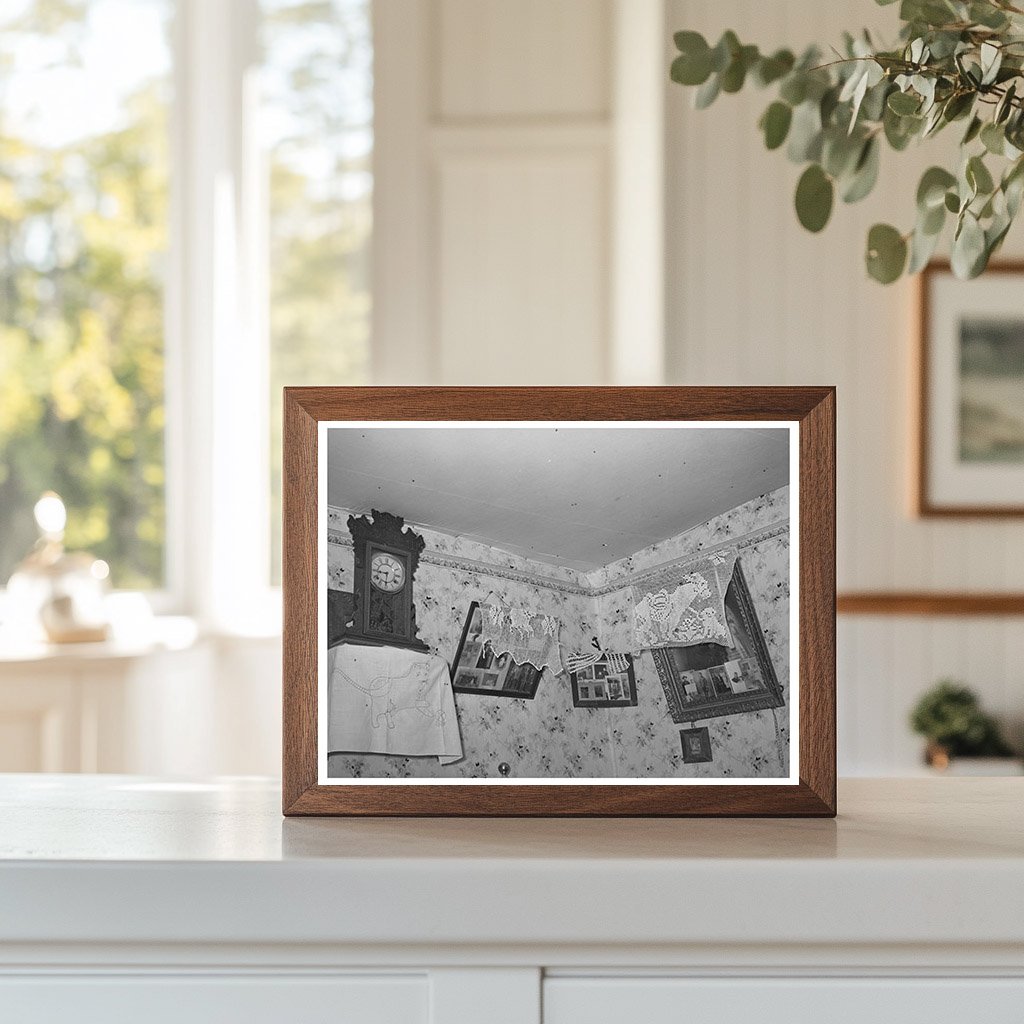 Spanish-American Living Room Taos New Mexico 1939