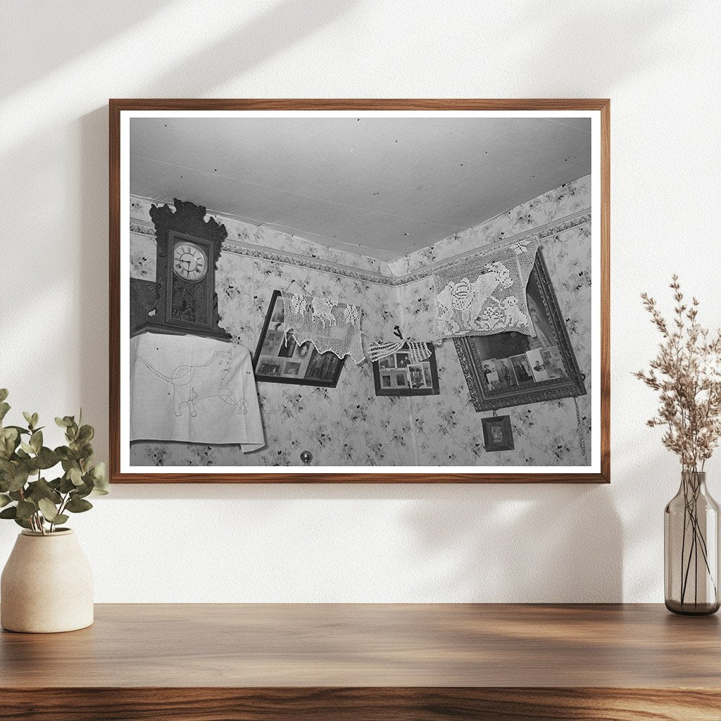 Spanish-American Living Room Taos New Mexico 1939