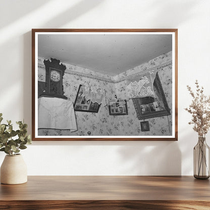 Spanish-American Living Room Taos New Mexico 1939