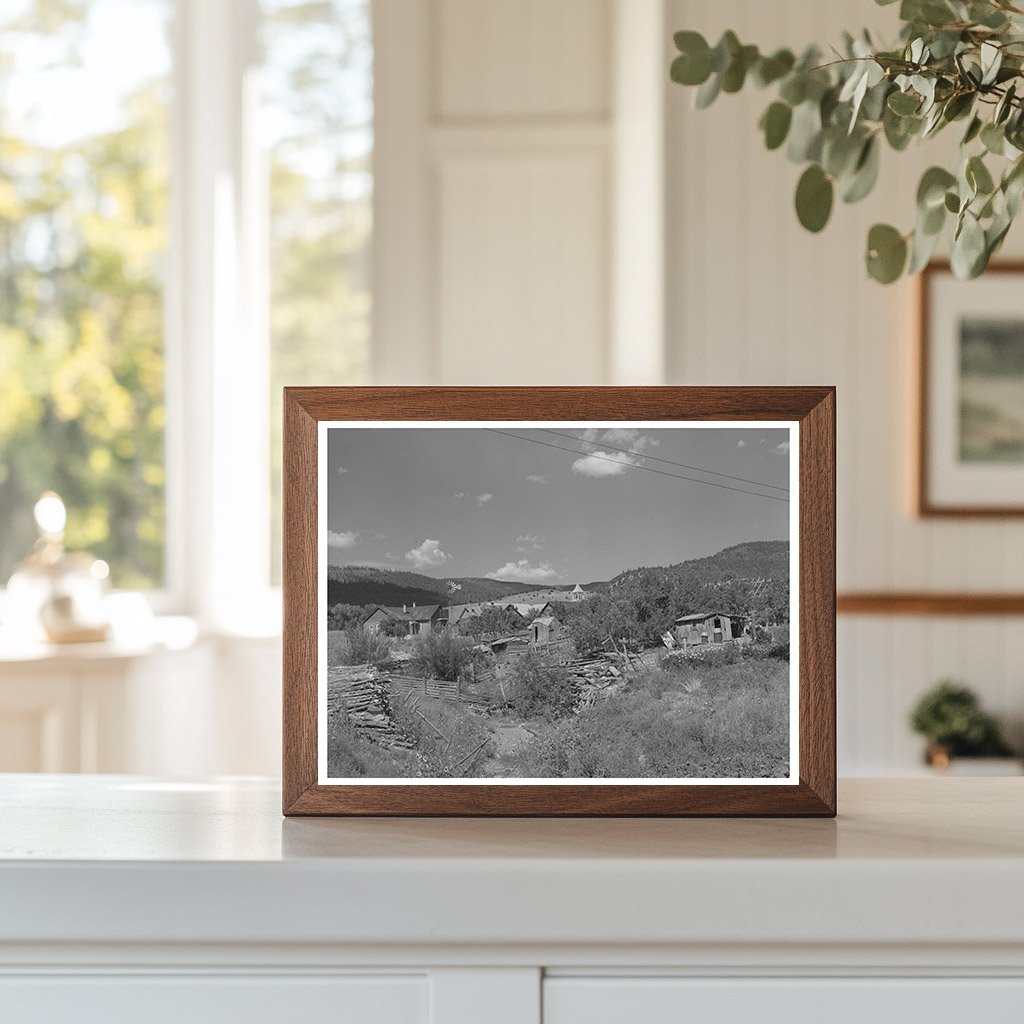 Holman New Mexico Town Center View September 1939