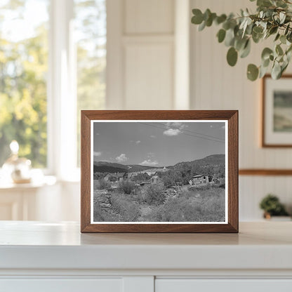 Holman New Mexico Town Center View September 1939