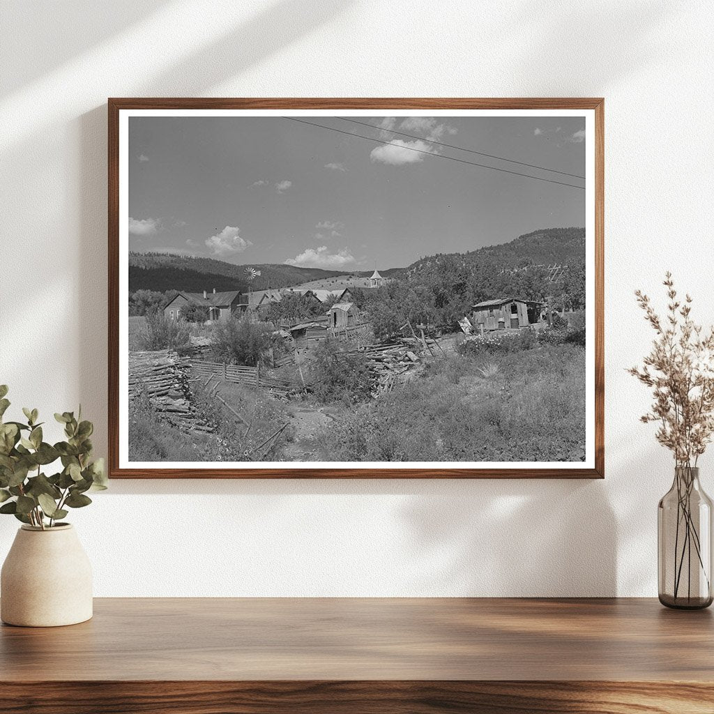 Holman New Mexico Town Center View September 1939