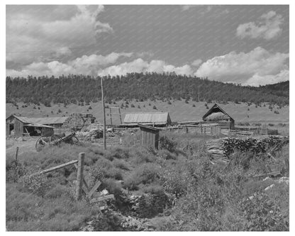 Spanish-American Farm in Holman New Mexico 1939