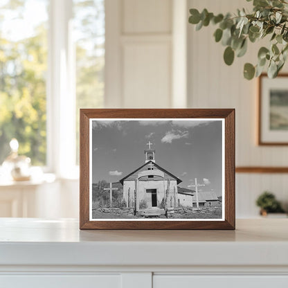 Vintage Church in Holman New Mexico September 1939