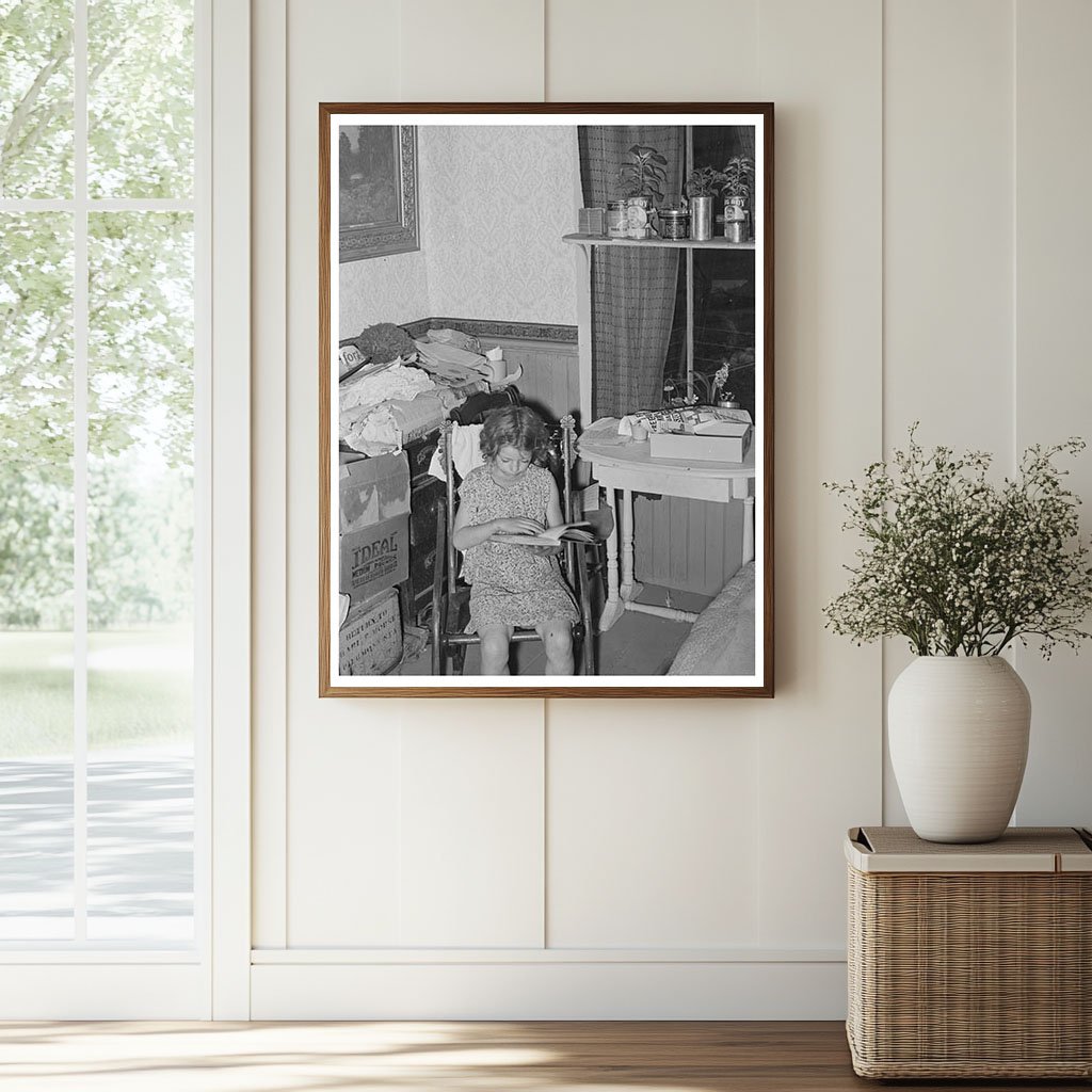 Farm Home Interior in Bradford Vermont October 1939