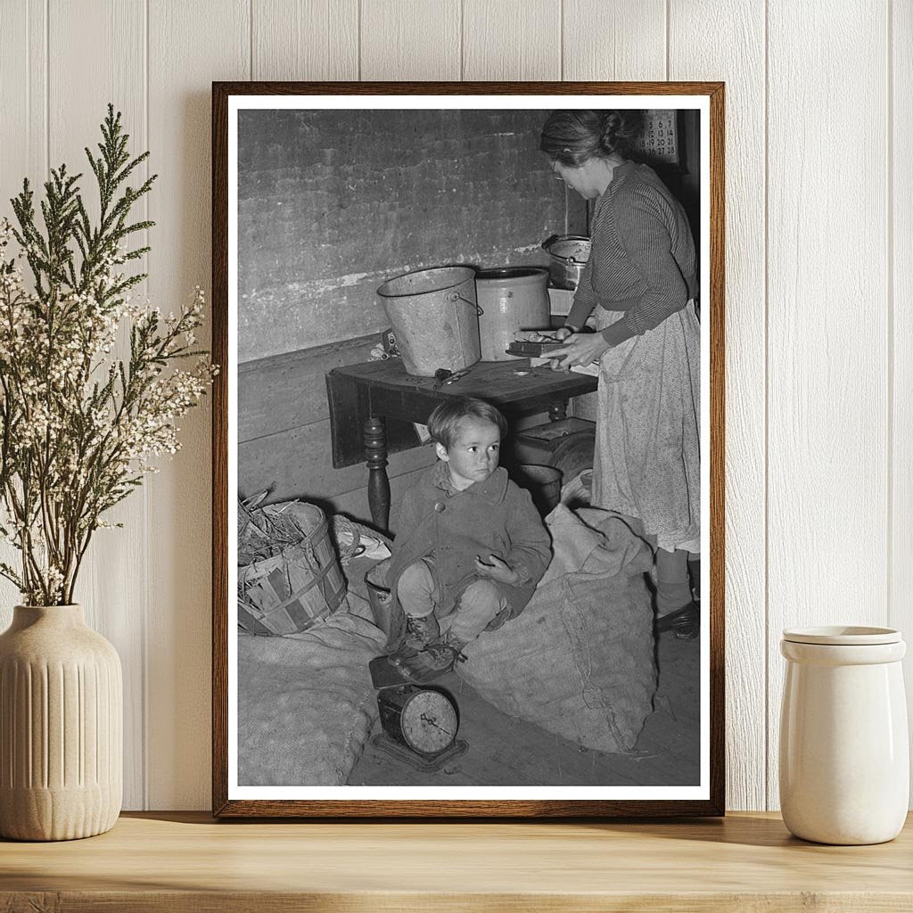 Vintage Kitchen in Vermont October 1939 Farm Security Administration