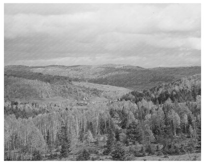 Farmhouse in Bradford Vermont October 1939