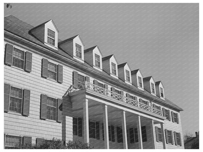 Hotel in Wallingford Vermont October 1939 Vintage Photo