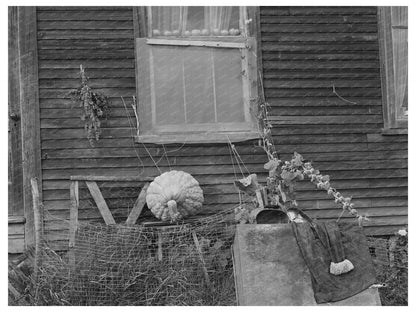 Vintage Farmhouse Detail Orange County Vermont 1939