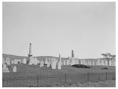 Graveyard along U.S. No. 7 Arlington Vermont 1939