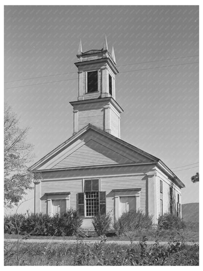 Church along U.S. Route 7 Arlington Vermont 1939