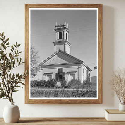 Church along U.S. Route 7 Arlington Vermont 1939