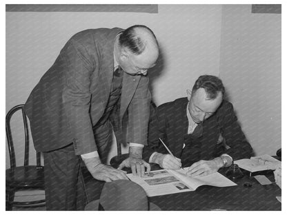 Vintage 1939 Dallas Fair Farm Security Administration Exhibit