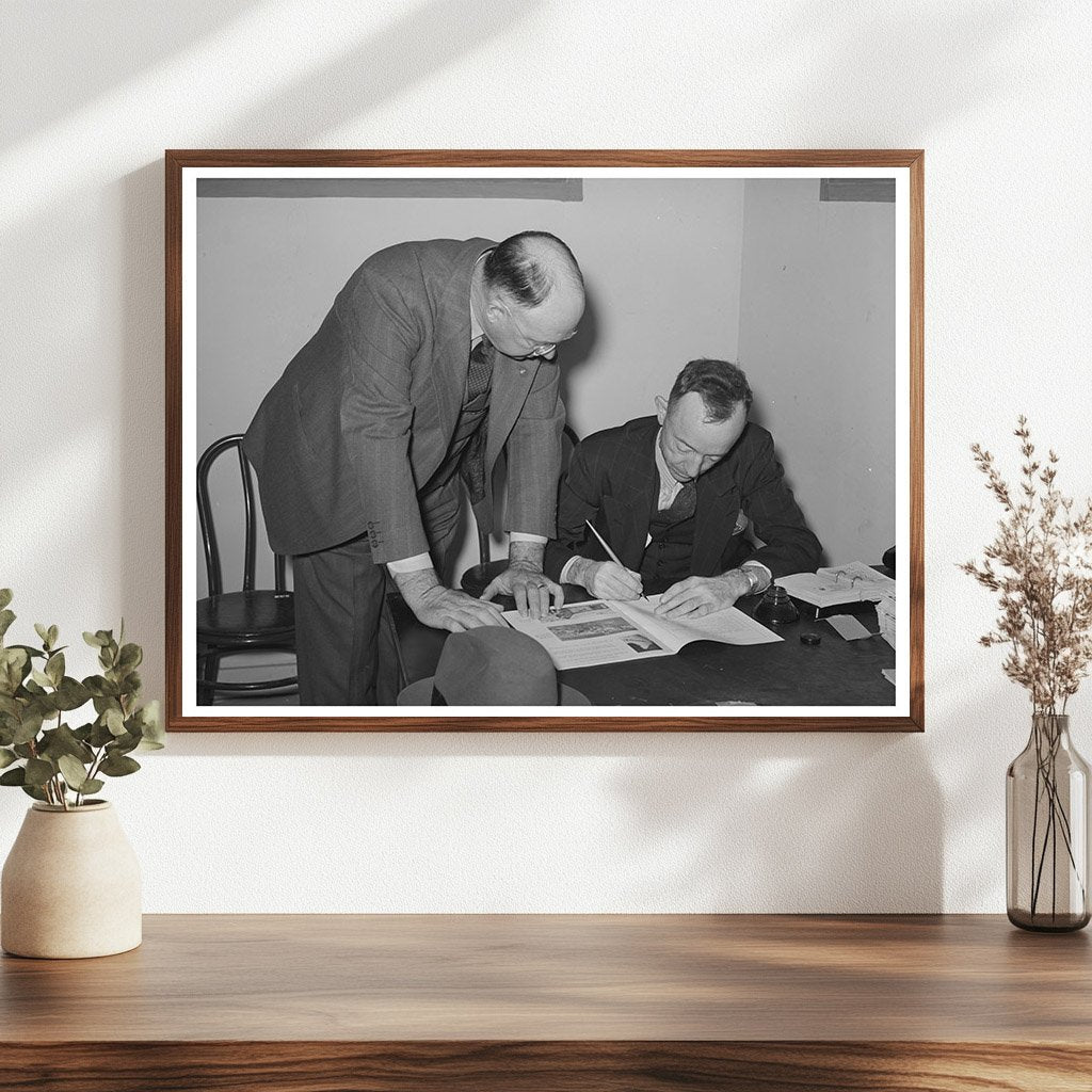 Vintage 1939 Dallas Fair Farm Security Administration Exhibit