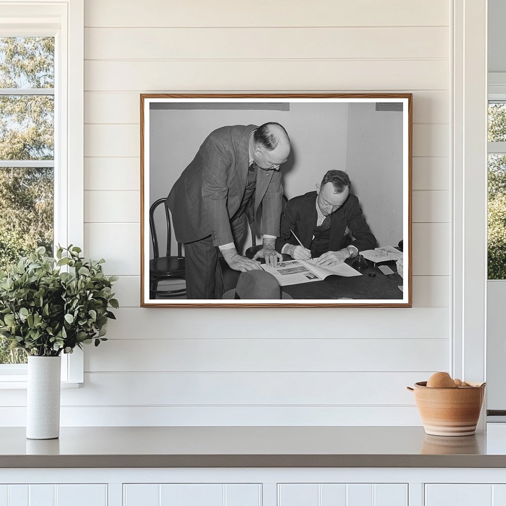 Vintage 1939 Dallas Fair Farm Security Administration Exhibit