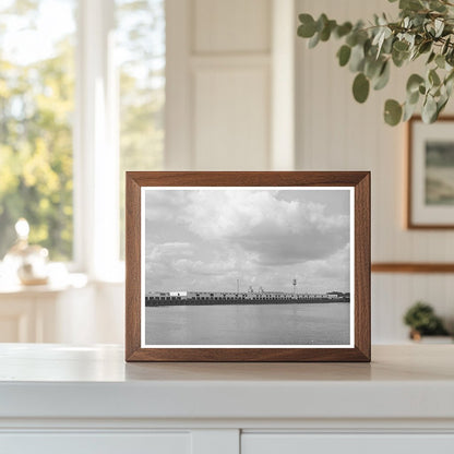 Port of Houston Texas Warehouses and Docks October 1939