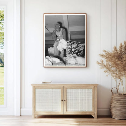 Workers Tagging Cotton Samples Houston Texas October 1939