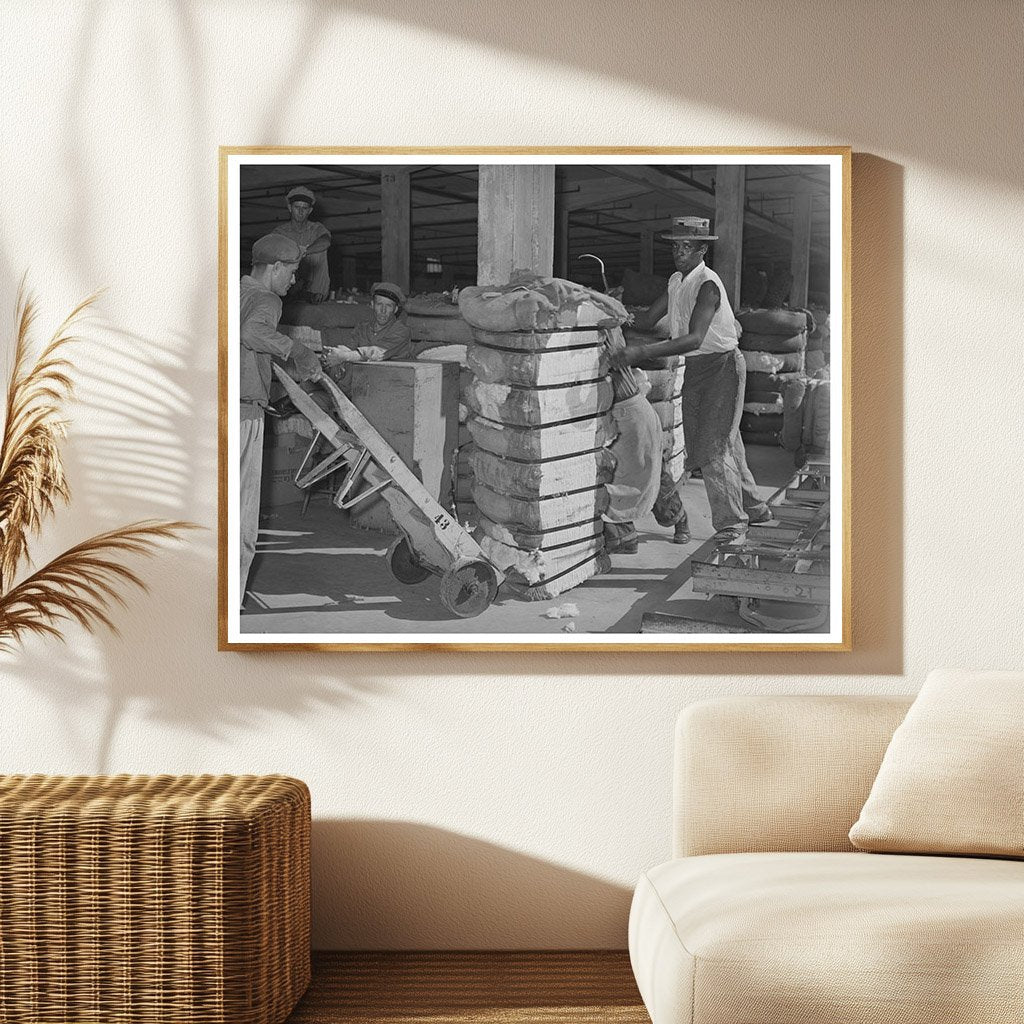 Cotton Loading in Houston Texas October 1939