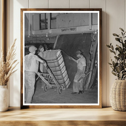 1939 Vintage Cotton Worker in Houston Texas