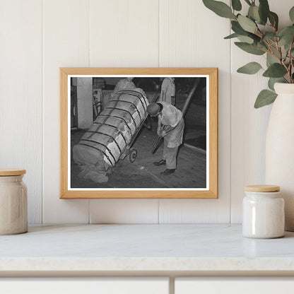 Cotton Preparation in Houston Texas 1939