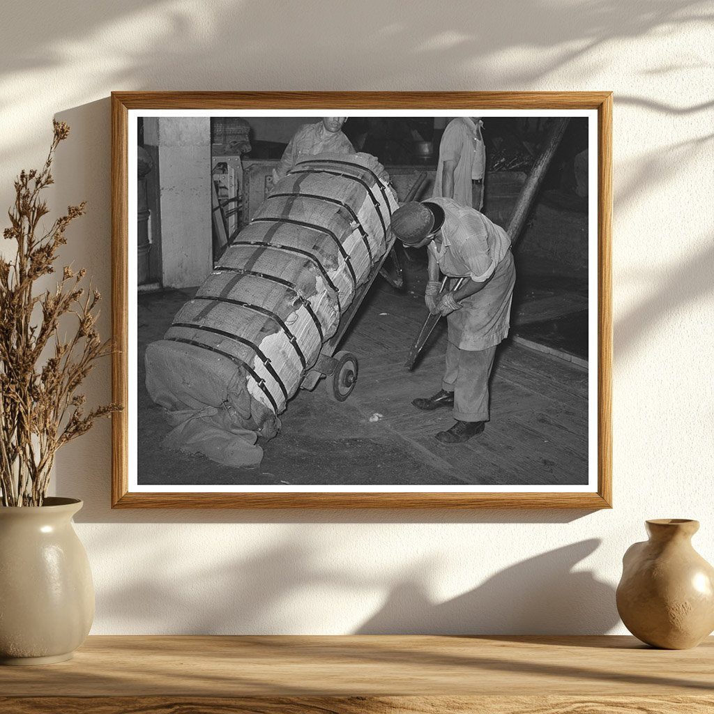 Cotton Preparation in Houston Texas 1939